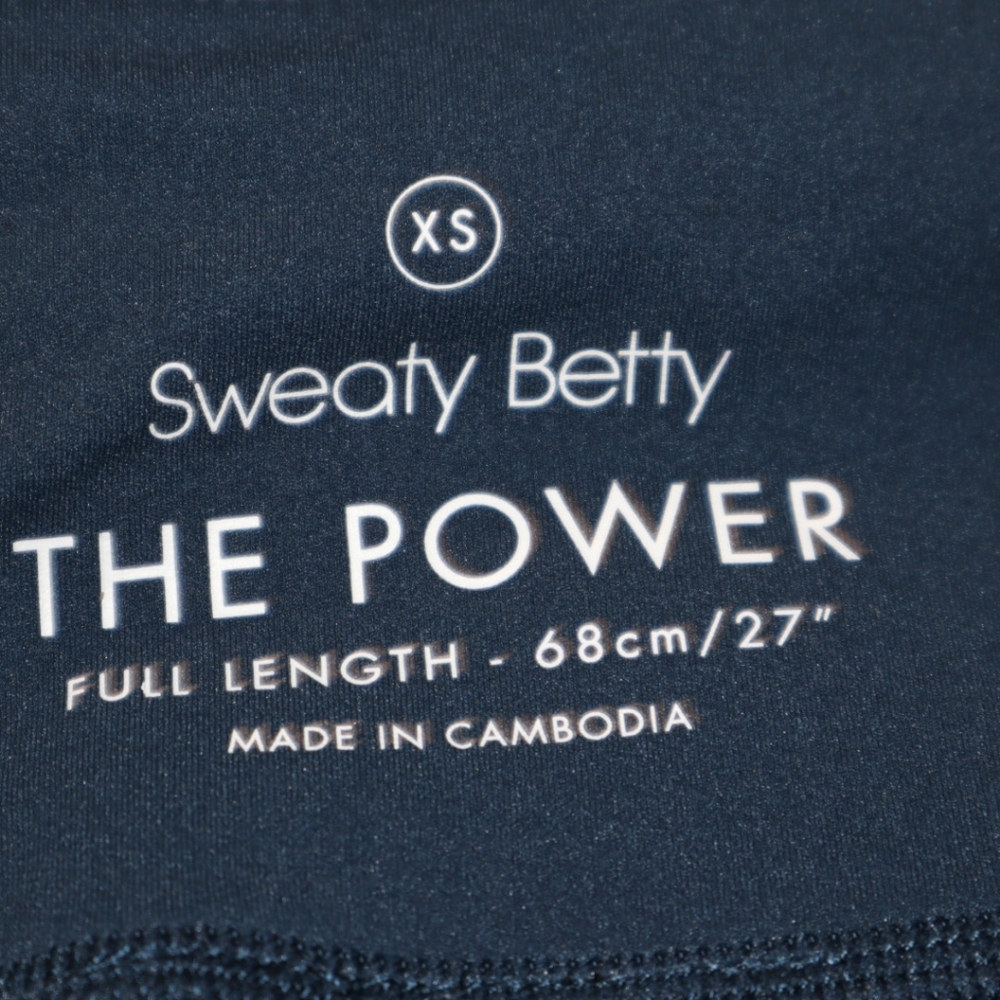 Sweaty Betty The Power Navy Full-Length Leggings 27 Inches - Picture 12 of 12